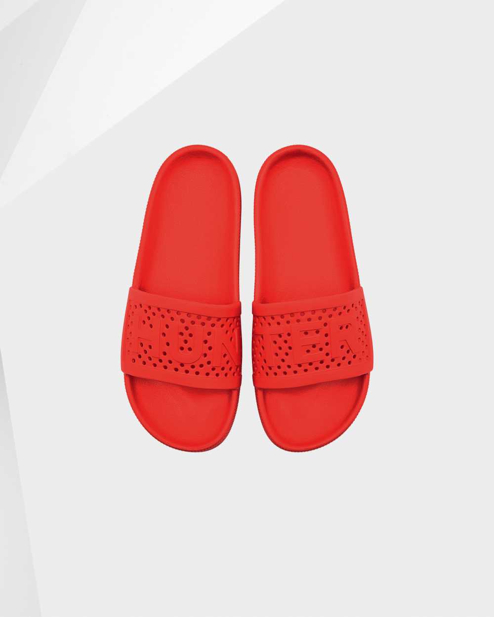 Γυναικεια Παπούτσια Hunter Original Lightweight Moulded Σανδάλια Κοκκινα (GR-384150)